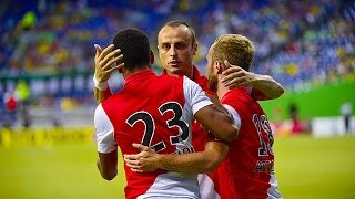 Atletico Nacional 24 AS Monaco all the goals Berbatov Martial Fabinho Carrasco [upl. by Olympias642]