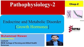 Pathophysiology2  Endocrine and Metabolic Disorder UrduHindi  Chap2 Part1 Growth Hormones D [upl. by Allister]