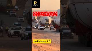 Saudi Arabia aeroplane shifting done by Pakistani Pathan driver hats off aeroplaneTruck Shifting [upl. by Alta]