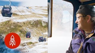 Exploring the Swiss Alps by Cable Car [upl. by Paul702]