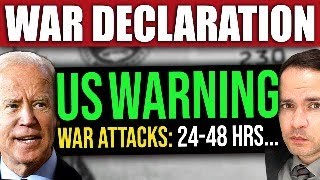 WAR DECLARATION US Says ATTACKS in 2448 hrs WORLD WAR 3 US Israel Iran [upl. by Haldi]