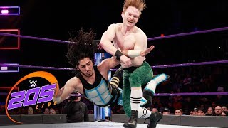 Mustafa Ali vs Gentleman Jack Gallagher WWE 205 Live Feb 20 2018 [upl. by Oruhtra129]