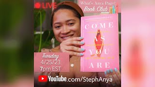 LIVE Book Club  Come As You Are by Emily Nagoski [upl. by Sema]