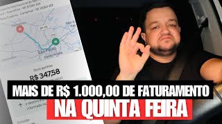 🔴 PEGUEI UMA CORRIDA DE 34700 NO BLACK FATUREI MAIS DE 100000 NA QUINTA FEIRA UBER  99 [upl. by Ayor698]