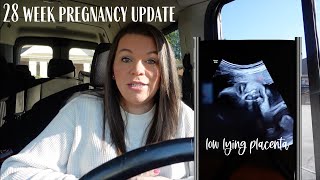 28 week pregnancy update  Did my placenta move [upl. by Annaitat89]