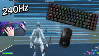 RK71 Fortnite😴Keyboard Sounds 240FPS Gameplay [upl. by Alyahsal]