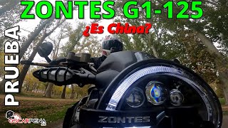 Zontes G1 125 Toda una revelación  Prueba opinión y review en español [upl. by Liggett689]