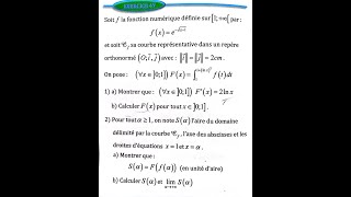 Calcul intégral 2 bac SM Ex 47 page 280 Almoufid [upl. by Heise]