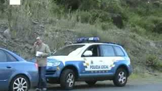 Dos heridos tras caer un helicóptero en La Caldera de Taburiente [upl. by Nattie]