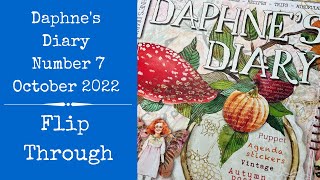 Daphnes Diary Issue 7  October 2022  Flip Through  Magazine Flip Through [upl. by Sudnac530]