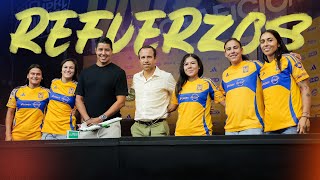 📹🎙️ Conferencia de prensa  Presentación de refuerzos Tigres Femenil  Apertura 2024 [upl. by Holub320]