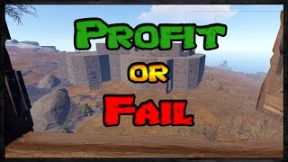 OFFICIAL SERVER RAIDS  Profit or Fail 2  Rust [upl. by Burra840]