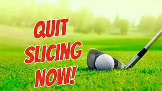 Quit Slicing the Golf Ball Now Golf Tips to help you stop your Slice [upl. by Ytima]