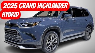 All New 2025 TOYOTA GRAND HIGHLANDER HYBRID Engine features and Interior [upl. by Jasmina955]