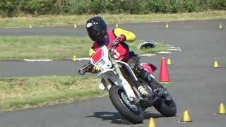 2024 10 13 JAPAN class A Hayakawa H1 DR Z400SM motogymkhana [upl. by Ginnie]