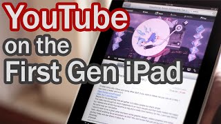 How to Get YouTube on The First Gen iPad iOS 511 [upl. by Adekram]