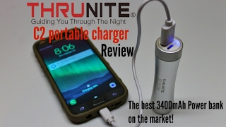 Thrunite C2 Compact Portable Charger  Review quot3in1 Solutionquot [upl. by Nonnah]