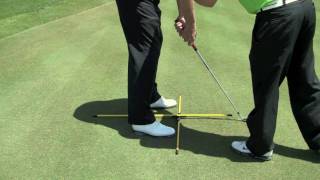 Ball position from your toe line  EyeLine Golf [upl. by Egdirdle]