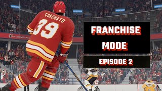 Franchise Mode  Calgary Flames  Episode 2 [upl. by Humphrey]