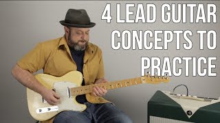 4 Lead Guitar 4 Techniques to MASTER [upl. by Assilaj]