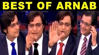 Best Of Arnab Goswami  Arnab SLAMS THRASHES Panelists  Top 6 Debates [upl. by Trah223]