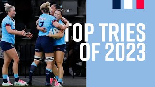 Waratahs W Top Tries of 2023 [upl. by Myrlene]