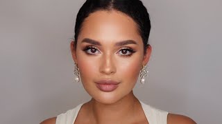 easy soft glam makeup [upl. by Llyrpa]