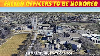 Fallen Officers To Be Honored In Bismarck Thursday Evening [upl. by Neraj705]