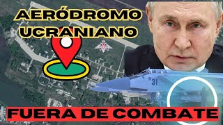 ATAQUES RUSOS MASIVOS A BASE AÉREA UCRANIANA EN KHMELNYTSKYI [upl. by Droffats]