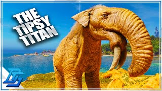 ARK  Survival Ascended  DAY 33 TAMING THE TIPSY TITAN DEINOTHERIUMWAR ELPHANT  Part 33 [upl. by Chapin]