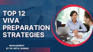 Viva preparation strategies  Top 12 PhD voce viva preparation strategies [upl. by Bourque389]