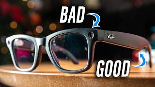 RayBan Meta Smart Glasses Review Actually Good [upl. by Clellan]