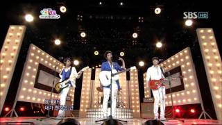 CNblue  Love Light  Love 씨앤블루  사랑 빛  Love  SBS Inkigayo 인기가요 100523 [upl. by Allene273]