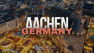 4K Walk Around Aachen Germany  Explore Europe  Weichnamarket [upl. by Wachter397]