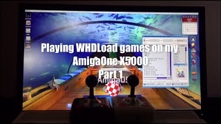 AmigaOS 41 WHDLoad Games Part1 [upl. by Ahcsropal678]