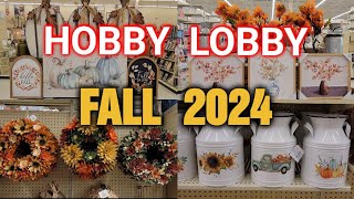 Hobby Lobby All New Fall Home Decor For 2024 Come With Me New Low Prices [upl. by Hsoj]