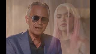 ANDREA BOCELLI amp KAROL G  VIVO POR ELLA OFFICIAL VIDEO [upl. by Oecile]