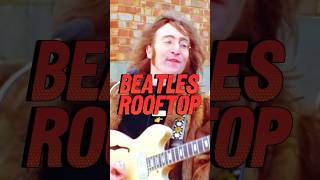 John Lennon BEATLES forgets his song lyrics LIVE ROOFTOP SESSIONS 🎹🎹 thebeatles livemusic [upl. by Novyaj]