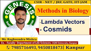 Lambda Vectors  Cosmids  𝐌ethods in 𝐁𝐢𝐨𝐥𝐨𝐠𝐲  𝐂𝐒𝐈𝐑𝐍𝐄𝐓𝐉𝐑𝐅  𝐆𝐀𝐓𝐄  𝐈𝐈𝐓𝐉𝐀𝐌 [upl. by Derfla]