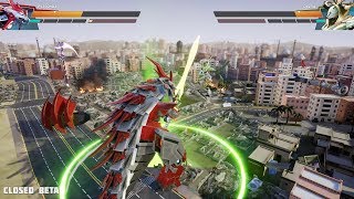 PC Override Mech City Brawl  26 Minutes of Online Gameplay  Closed Beta 4k 60fps [upl. by Annwahsal857]