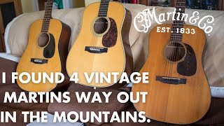 I found 4 vintage Martin guitars way out in the mountains [upl. by Holub]