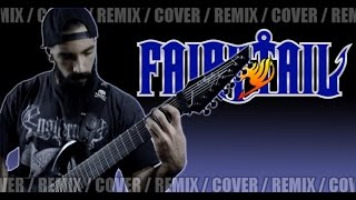 Fairy Tail フェアリーテイル  Main Theme  METAL COVER by Vincent Moretto [upl. by Mari]