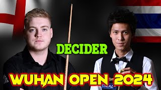 Decider Frame of Wuhan Open 2024 Snooker Match between Thepchaiya UnNooh vs Louis Heathcote [upl. by Ahsilyt]