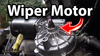 How to Fix Windshield Wipers Motor Replacement in Your Car [upl. by Cathey]