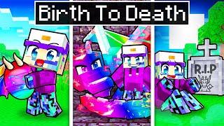 BIRTH To DEATH of a DRAGON in Minecraft [upl. by Loram]