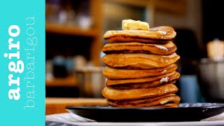 Pancakes σπιτικά και ζουμερά της Αργυρώς  Αργυρώ Μπαρμπαρίγου [upl. by Anitsirhcairam]