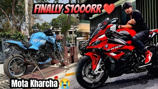 Finally Taking Delivery of BMW S1000RR❤️  Mota kharcha ho Gaya apni Z900 Me😭 [upl. by Dlanigger]