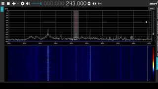 Langbolge Denmark 243 khz LW hopefully not last days of transmission this month [upl. by Octavla]