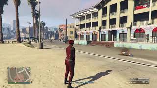 GTA 5  Incendiary rounds with Heavy Revolver MkII [upl. by Ahsemik]