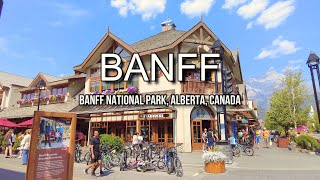 Downtown Banff Canada 🇨🇦 [upl. by Nylia]